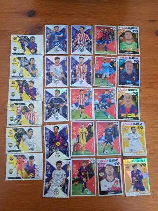 Lote 60 Cromos Panini Liga Este 26/27