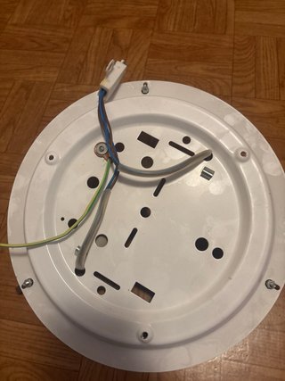 Lámpara de techo redonda