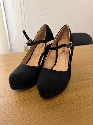 Tacones Tulipano Negros