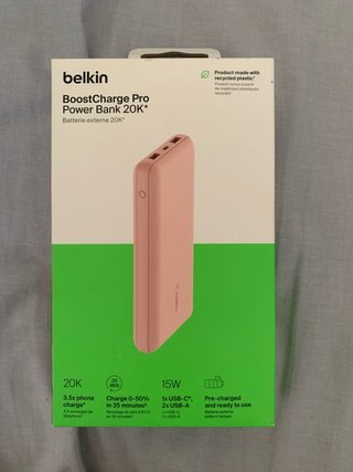 Belkin Power Bank 20K Carga Rápida