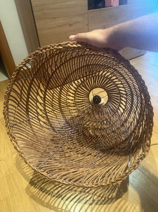 Lámpara de Techo de Ratán gran formato (50cm)
