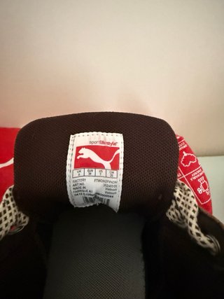 Botines Puma Piel Marrón Talla 39 + Bolsa