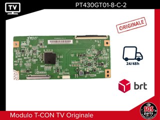 Modulo T-CON PT430GT01-8-C-2 Toshiba 43UA2063DAI