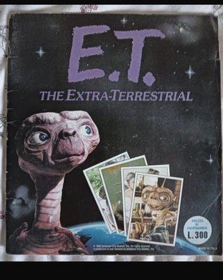 Album Panini E.T. L'Extra-Terrestre 1982