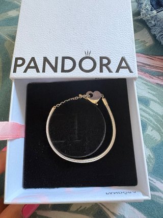 Pulsera Pandora de Plata Talla 18