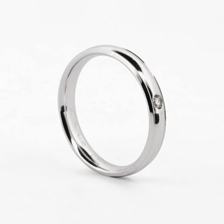 Anillo UNOAERRE Oro Blanco 18kt Diamante
