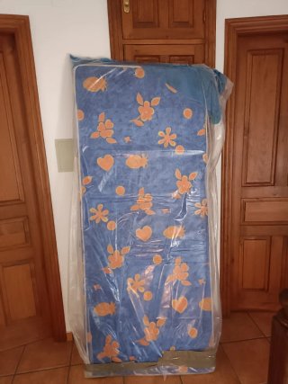 Cama Plegable Metal y Madera