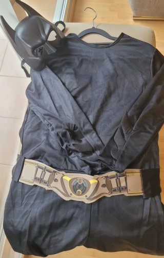 Lote 2 Disfraces Superman y Batman Talla L