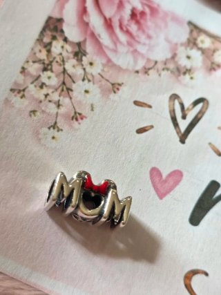 Charm Mom Plateado Disney