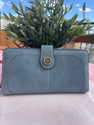 Cartera de mujer azul