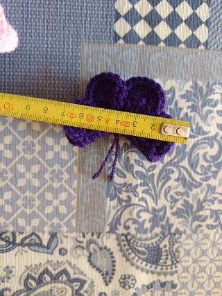 Mariposas de crochet hechas a mano
