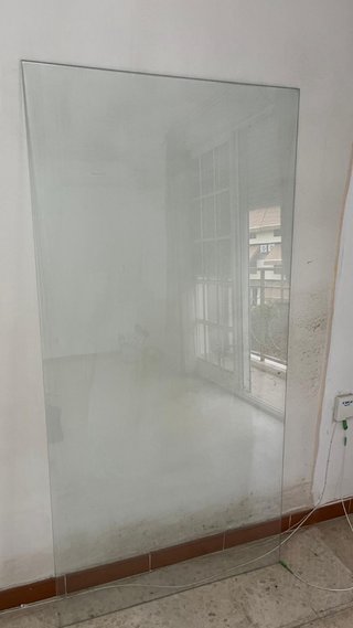 Cristal transparente para mesa