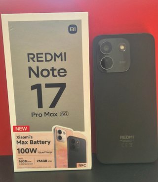 Xiaomi Redmi Note 17 Pro Max 256GB Nero