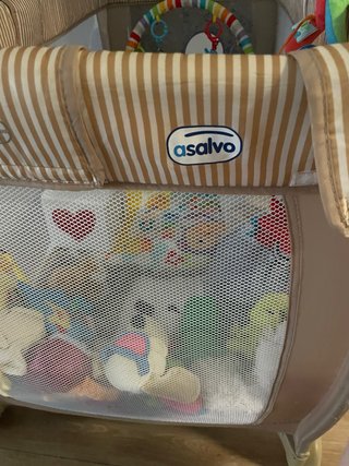 Cuna de viaje Asalvo con colchón