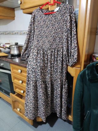 Vestido estampado floral