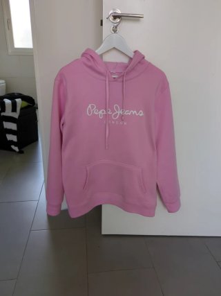 Sudadera Pepe Jeans rosa talla L