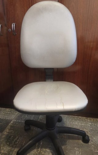 Sillón de escritorio blanco