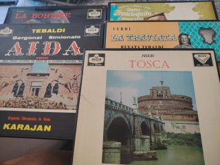 5 Cajas de Vinilos Música Clásica
