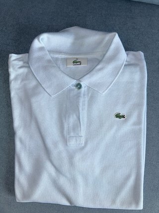 Polo Lacoste Azul Pastel