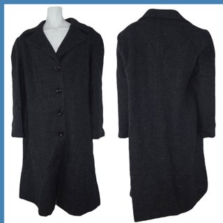 Vestebene Cappotto Soprabito Donna Grigio Lana