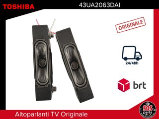 Altoparlanti casse speaker TV Toshiba 43UA2063DAI