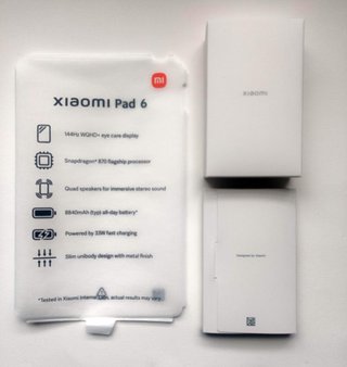 Tablet Xiaomi Pad 6. 256 GB+8 GB RAM