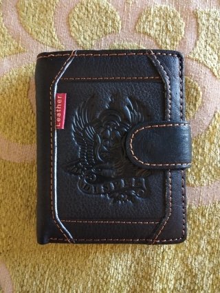 Portafogli uomo in pelle Diesel nero