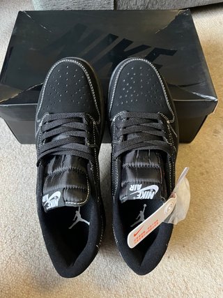 Nike Jordan Travis Scott Black Phantom