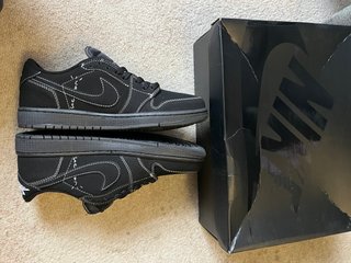 Nike Jordan Travis Scott Black Phantom
