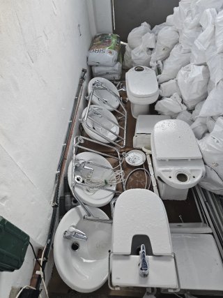 Lote Sanitarios Roca + Bañera y Mampara