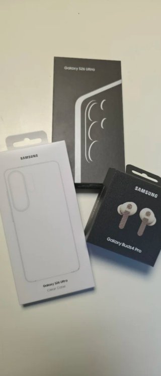 Samsung S26 ULTRA 512 gg., buds4 PRO, fda.,PRECINT