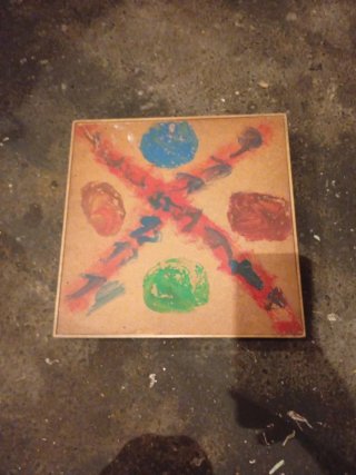Parchís Antiguo de Madera con Dados