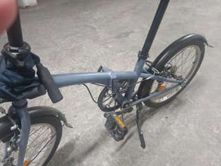 Bicicleta Plegable Gris