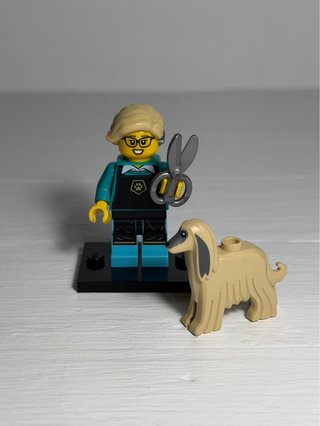 Set LEGO Minifigura Peluquera Canina
