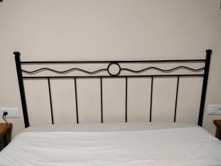 Cabecero de Forja Negro 150cm