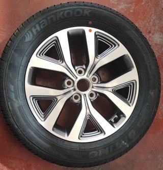 Llanta Kia Sorento, año 2016, nueva,Hankook Optimo