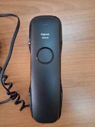 Teléfono Gigaset DA210 Negro