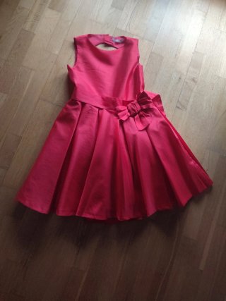 Vestido de Ceremonia Rojo para Niña