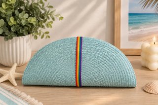 Bolso de mano turquesa orgullo LGTBI+