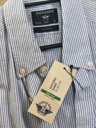 Camisa Oxford Slim Fit Dockers Hombre Talla M