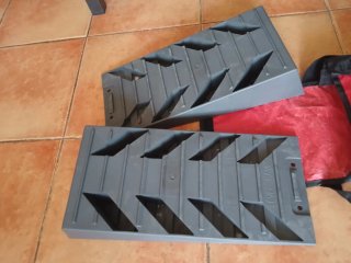 Calzos de nivelación camper