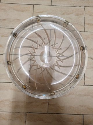 Piatto in cristallo Ottaviani