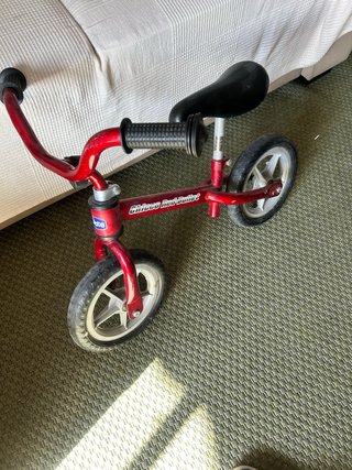 Bici de equilibrio Chicco roja