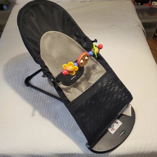 Hamaca BabyBjörn + Barra Juguetes Madera