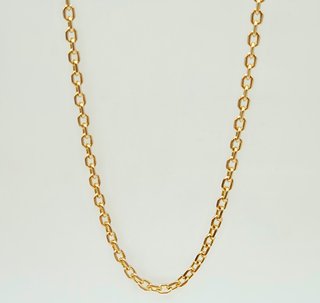 Cadena de Oro 18K, Bilbao Maciza, 13,8gr, 75cm