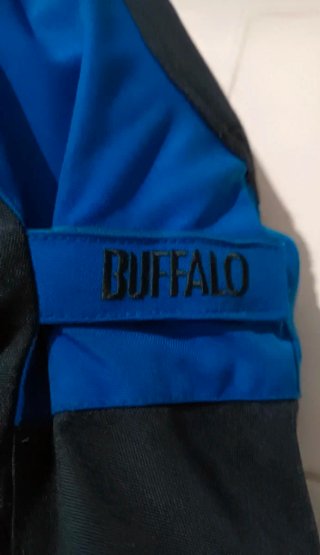 Casaco Motard Buffalo Azul e Preto