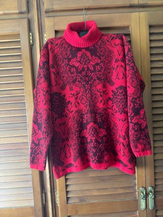 Jersey de Cuello Alto Estampado