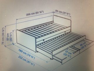 Cama nido Ikea SLAKT