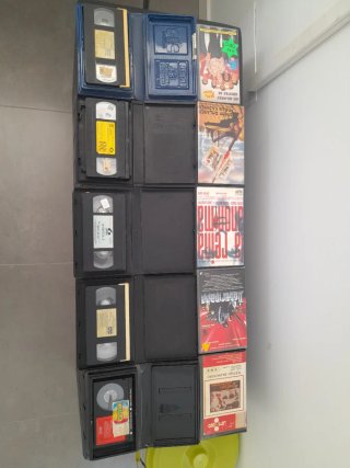 Lote Películas VHS y Beta