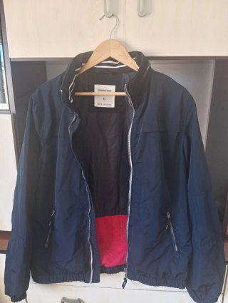 Chaqueta Impermeable azul oscuro
